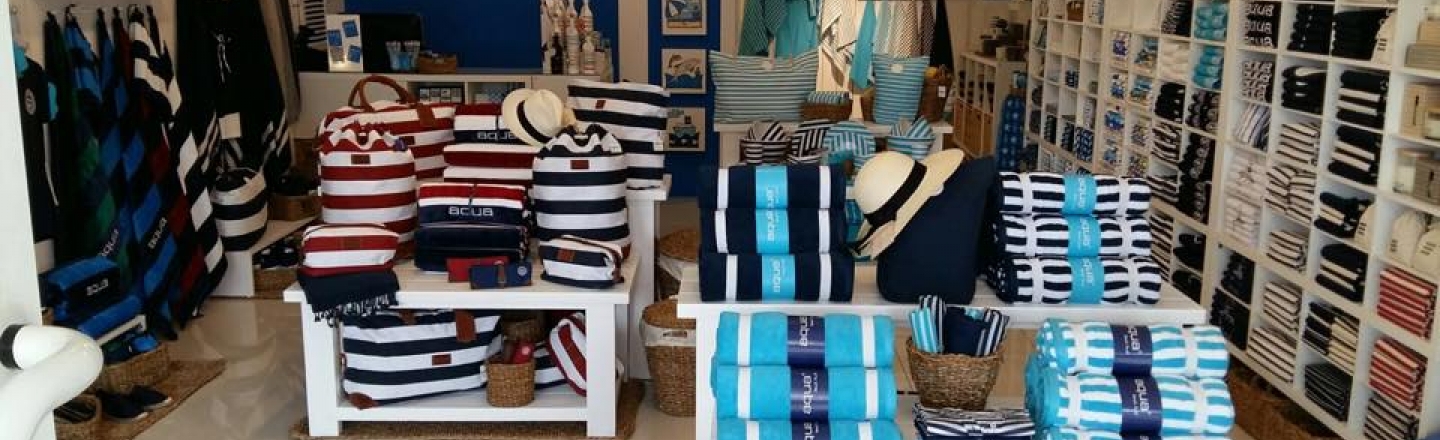 Aqua: clothing, accessories and gifts in the tourist district of Limassol 