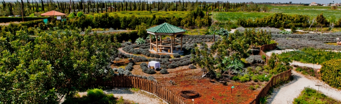 Cyherbia Botanical Garden, in the outskirts of Ayia Napa