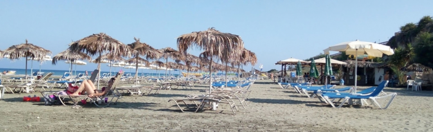 Faros Beach, пляж «Фарос» в Ларнаке