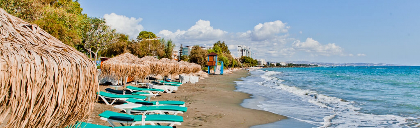 Loures Beach in eastern Limassol