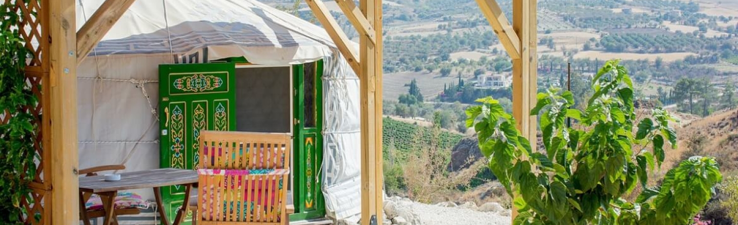 Yurts in Cyprus, юрты на Кипре