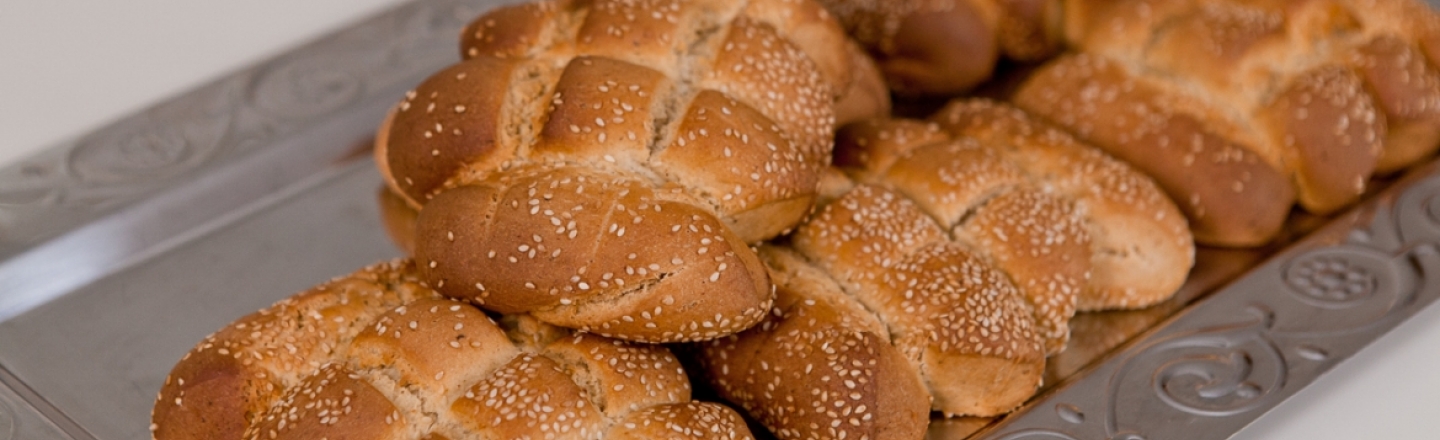 Пасхальный хлеб: «Карпаситика кулурья»