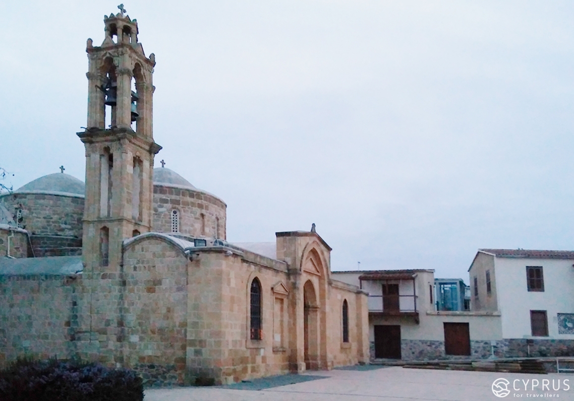 the Church of St. Varnava and Illarion, Peristerona Village, Cyprus