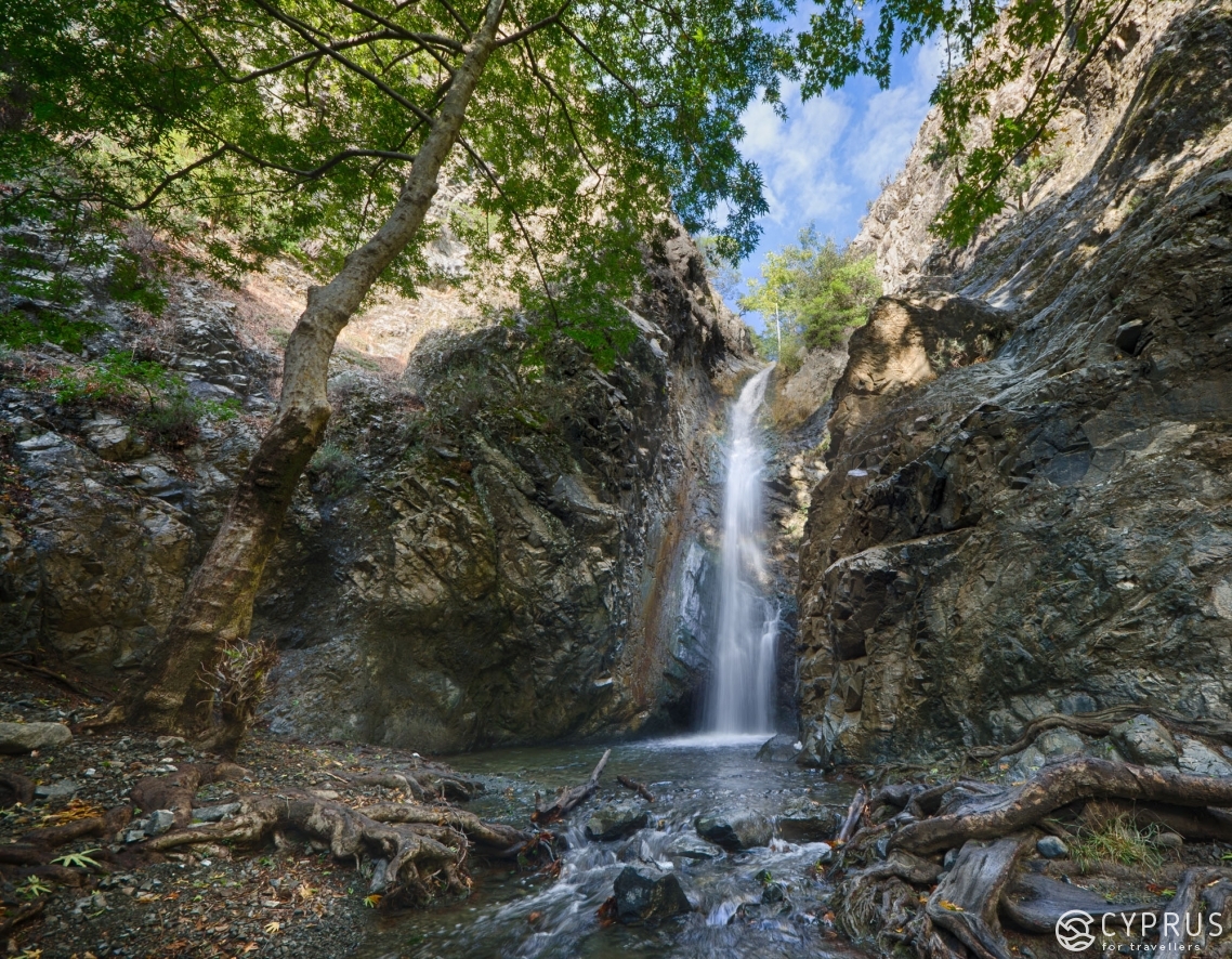 Водопад Миломерис, Кипр