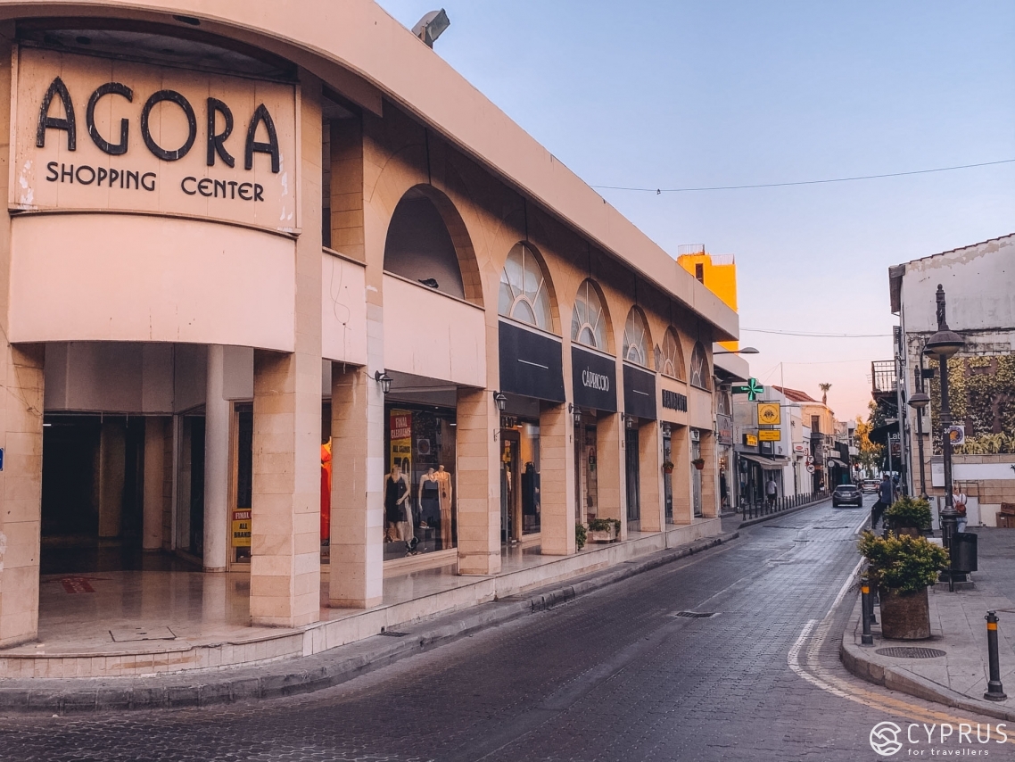 Anexartisias — the main street of Limassol, Cyprus