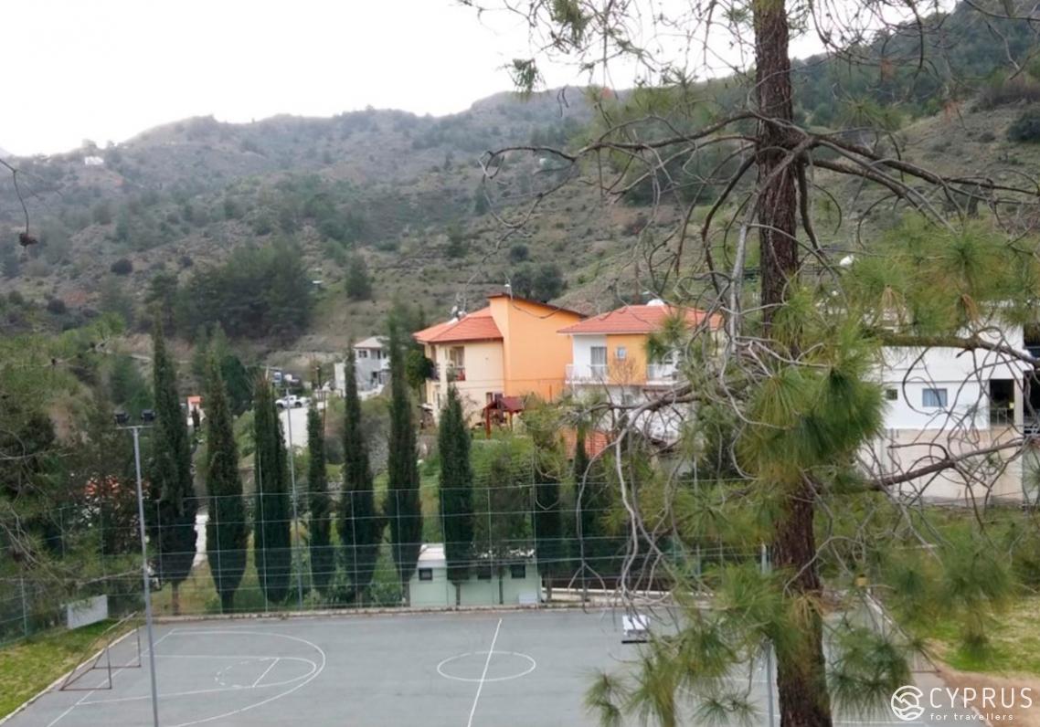 stadium in the village of Apliki, Cyprus