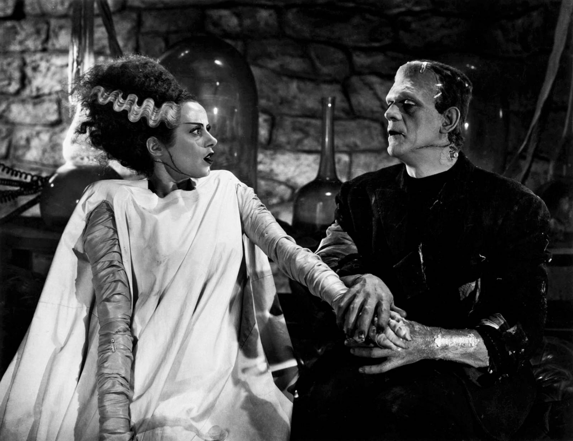 Screenshot from the movie “Bride of Frankenstein” (1935)
