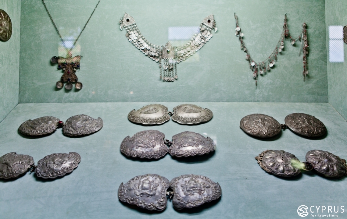 Exhibits of the Hajigeorgakis Kornesios House Museum, Ethnographic Museum in Nicosia, Cyprus