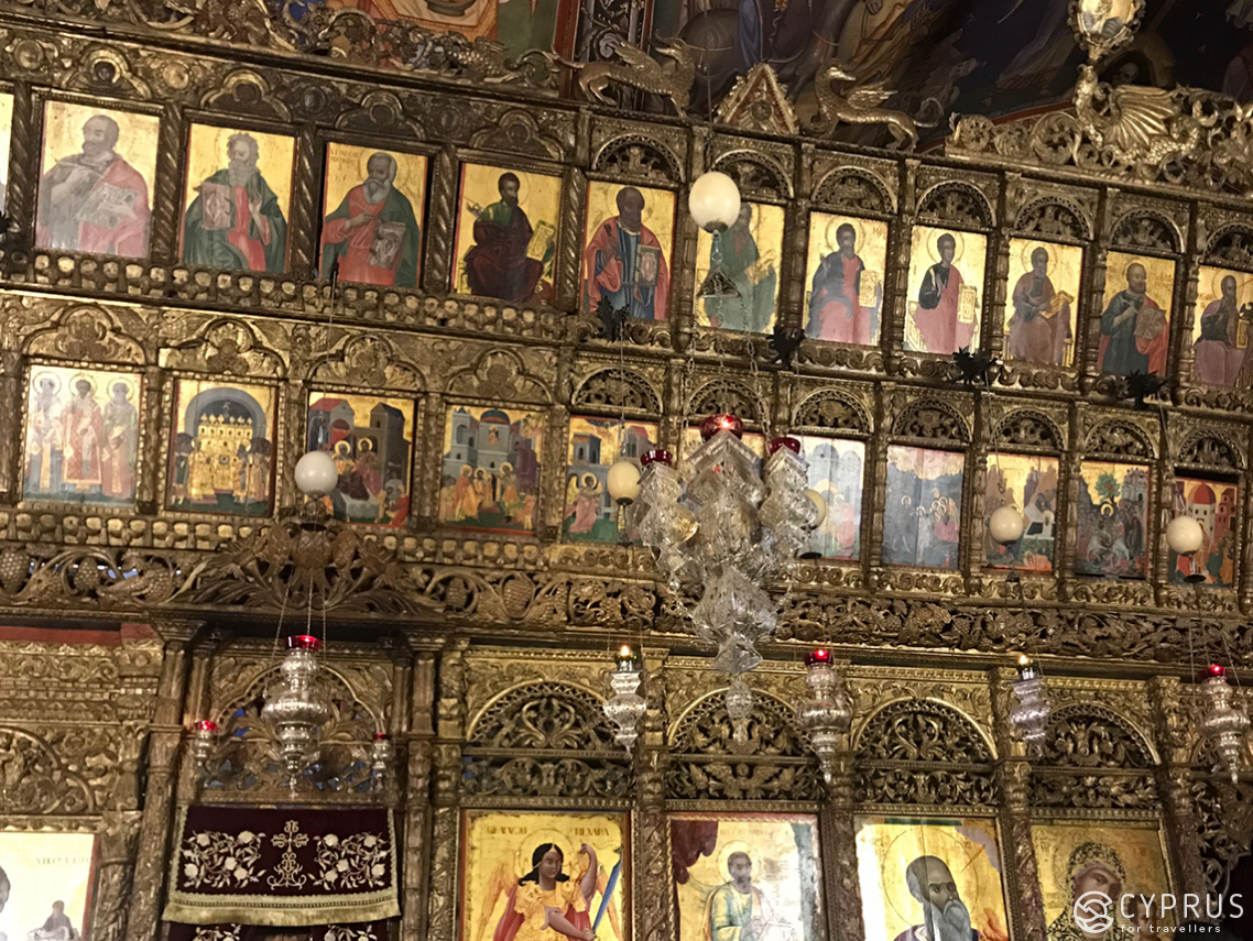 Meniko village — One day in the Church of St. Justina and Cyprian