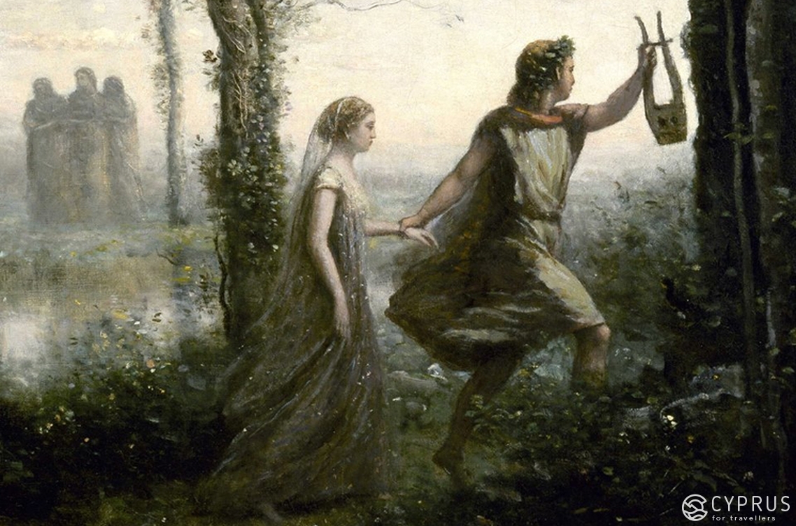 Jean-Baptiste-Camille Corot, Orpheus Leading Eurydice from the Underworld (1861)